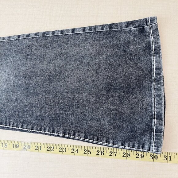 Celebrity Ace Women Black Grey Denim Jeans Junior Plus 18 Boot Cut High Rise NWT - Picture 10 of 12